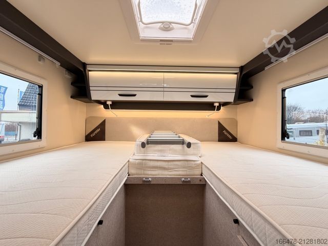 Alkoven Wohnmobil FORSTER A 699 EB *Einzelbetten-Automatik-Winterpaket*