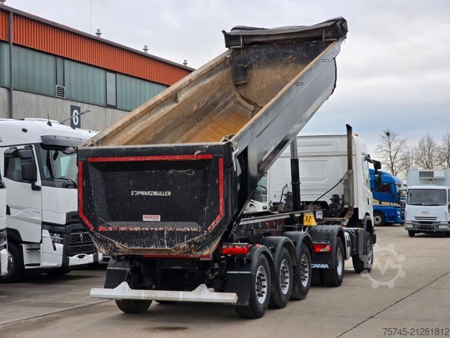 Kipper Auflieger SCHWARZMÜLLER SK * 2 X LIFTACHSE * HARDOX * SCHUBACHSE VON SAF