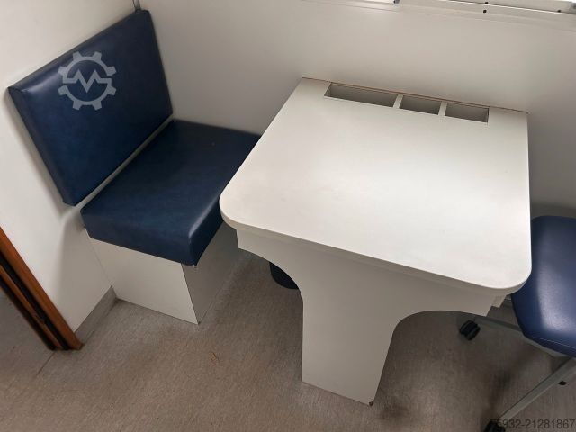 Box van MERCEDES-BENZ Atego 816 R - Koffer, Arztpraxis, Eventfahrzeug