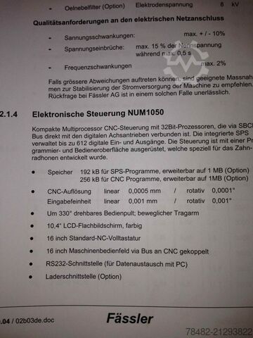 FASSLER K 400A FASSLER K 400A