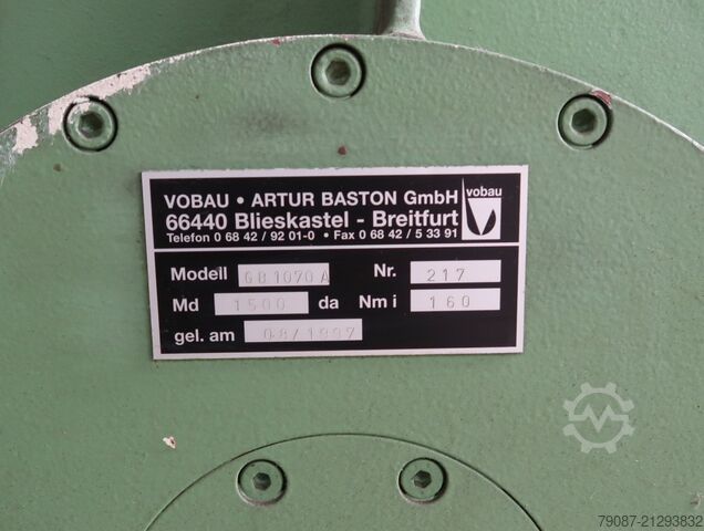 ZWEIRAUPENABZUG / SÄGE KOMBINATION ABZUG / SÄGE KOMBINATION BASTON / VOBAU Gb 1070 A