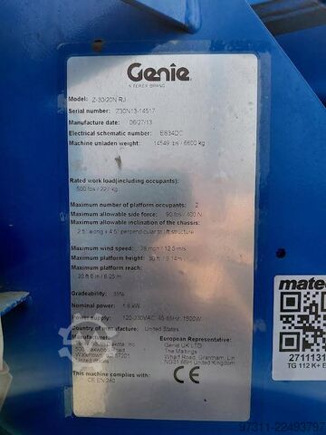 Articulated boom lift Genie Z-30/20N RJ