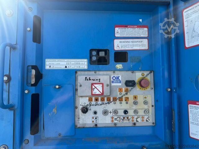 Telescopic boom lift Aichi SP 21 AJ