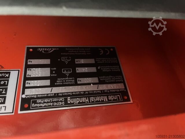 Fahrerstandstapler Linde L16ASSP