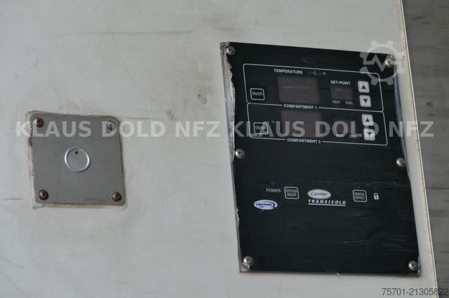 Reefer semitrailer SCHMITZ CARGOBULL SKO 24/27 Kühlkoffer Bi-Temp. Liftachse