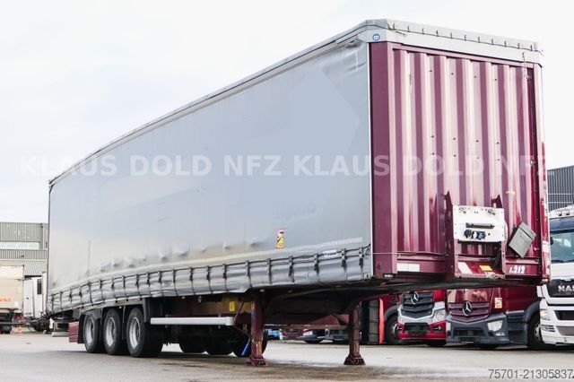 Auflieger mit Pritsche & Plane KRONE SD Pritsche Plane XL MegaLiner Edscha Bordwände