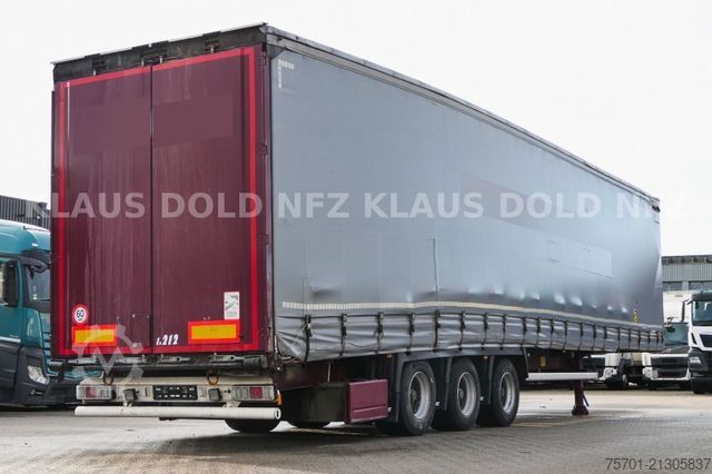 Auflieger mit Pritsche & Plane KRONE SD Pritsche Plane XL MegaLiner Edscha Bordwände