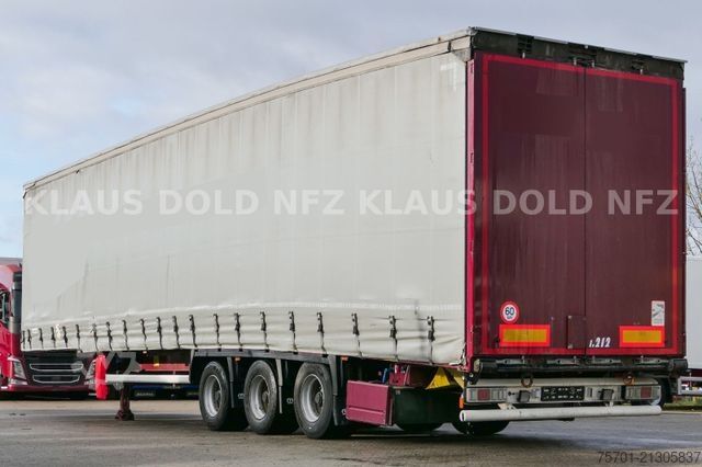 Auflieger mit Pritsche & Plane KRONE SD Pritsche Plane XL MegaLiner Edscha Bordwände