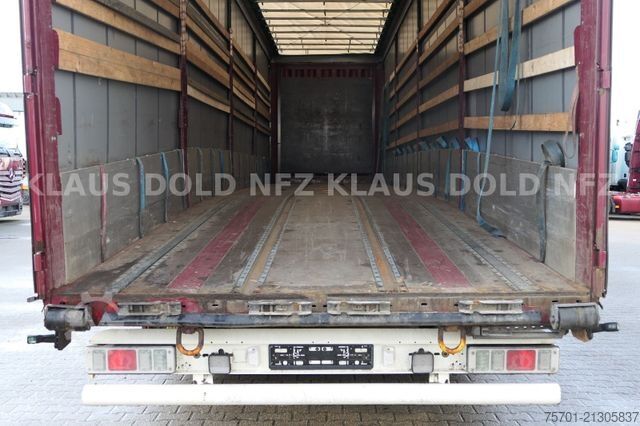 Auflieger mit Pritsche & Plane KRONE SD Pritsche Plane XL MegaLiner Edscha Bordwände