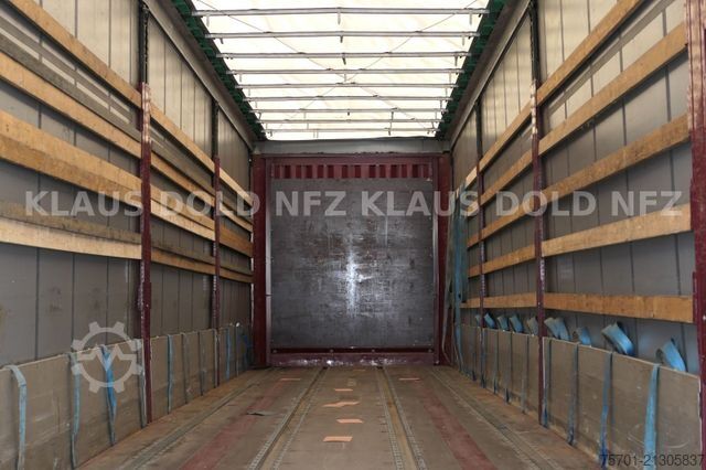 Auflieger mit Pritsche & Plane KRONE SD Pritsche Plane XL MegaLiner Edscha Bordwände