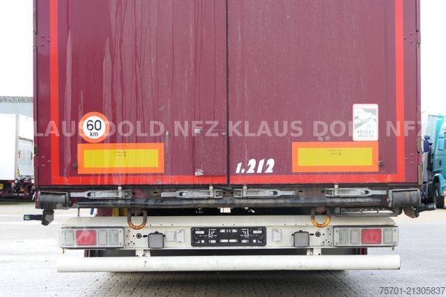 Auflieger mit Pritsche & Plane KRONE SD Pritsche Plane XL MegaLiner Edscha Bordwände