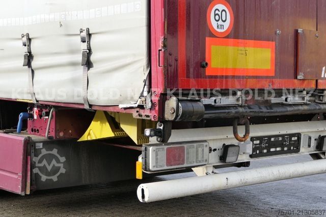 Auflieger mit Pritsche & Plane KRONE SD Pritsche Plane XL MegaLiner Edscha Bordwände