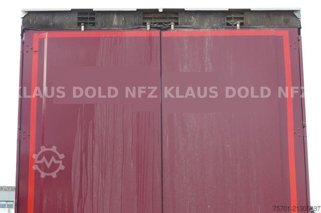 Auflieger mit Pritsche & Plane KRONE SD Pritsche Plane XL MegaLiner Edscha Bordwände