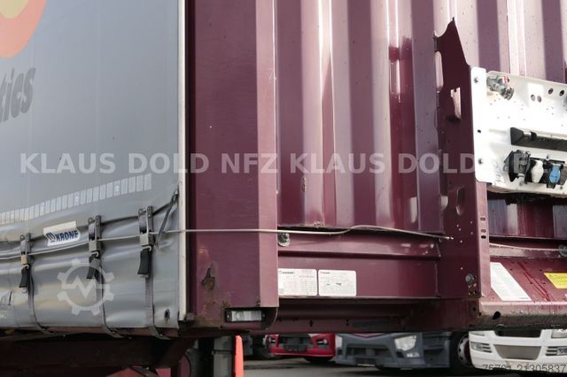 Auflieger mit Pritsche & Plane KRONE SD Pritsche Plane XL MegaLiner Edscha Bordwände