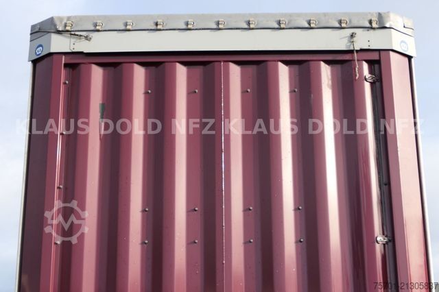 Auflieger mit Pritsche & Plane KRONE SD Pritsche Plane XL MegaLiner Edscha Bordwände