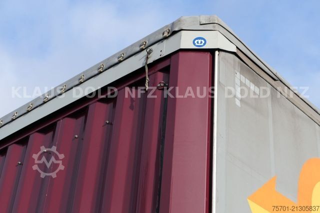 Auflieger mit Pritsche & Plane KRONE SD Pritsche Plane XL MegaLiner Edscha Bordwände