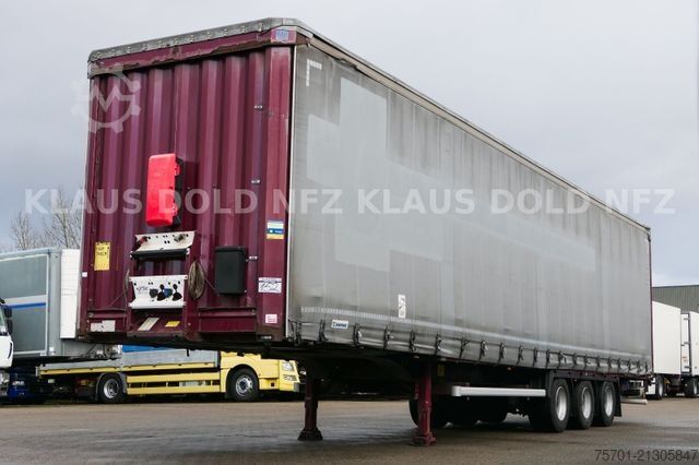 Auflieger mit Pritsche & Plane KRONE SD Pritsche Plane XL MegaLiner Edscha Bordwände
