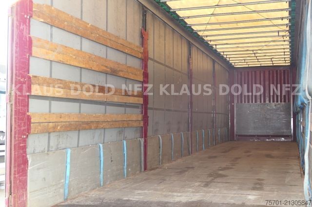 Auflieger mit Pritsche & Plane KRONE SD Pritsche Plane XL MegaLiner Edscha Bordwände