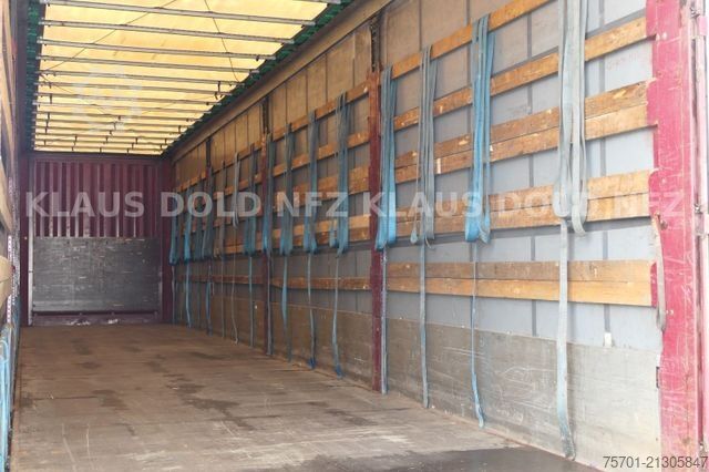 Auflieger mit Pritsche & Plane KRONE SD Pritsche Plane XL MegaLiner Edscha Bordwände