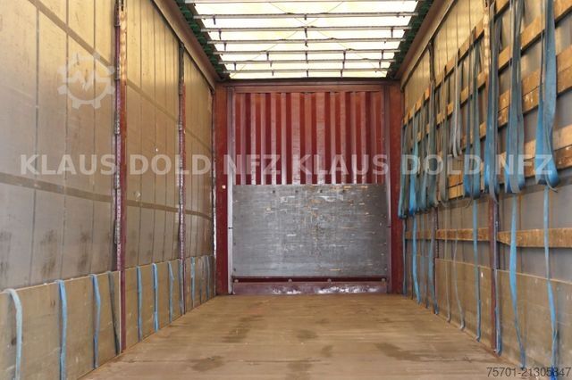 Auflieger mit Pritsche & Plane KRONE SD Pritsche Plane XL MegaLiner Edscha Bordwände