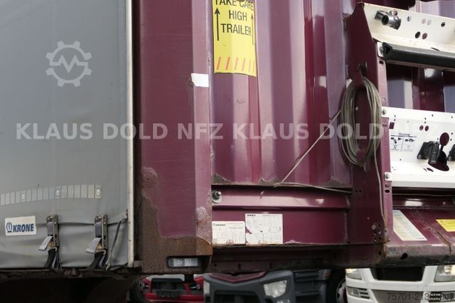 Auflieger mit Pritsche & Plane KRONE SD Pritsche Plane XL MegaLiner Edscha Bordwände