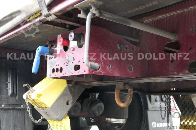 Auflieger mit Pritsche & Plane KRONE SD Pritsche Plane XL MegaLiner Edscha Bordwände