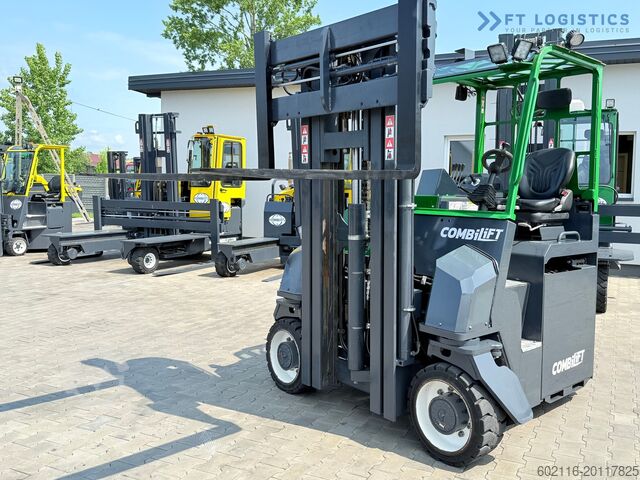 4-way forklift truck Combilift CBE4000 / TRIPLEX 5200MM / FREE-LIFT