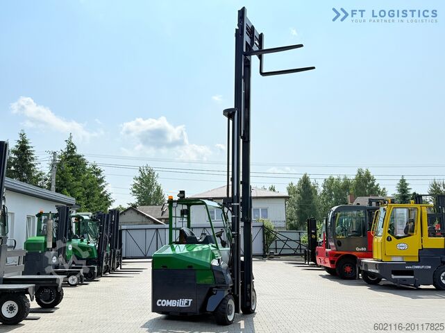 4-way forklift truck Combilift CBE4000 / TRIPLEX 5200MM / FREE-LIFT