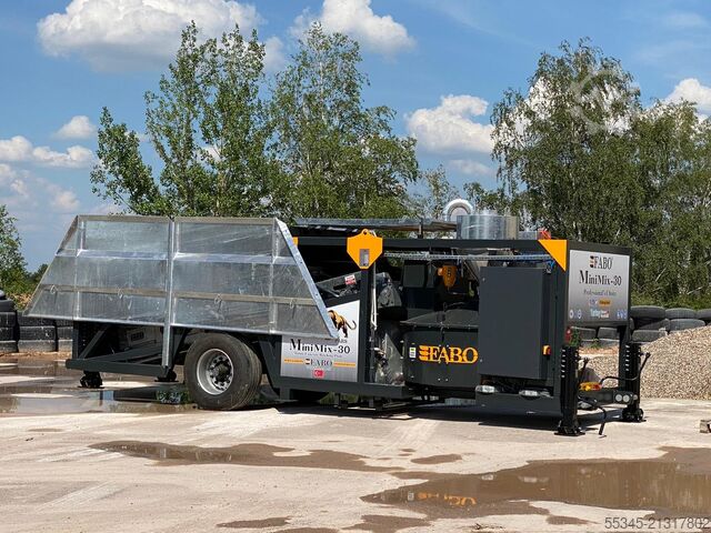 Mobile Concrete Batching Plant FABO Mobile Concrete Batching Plant 30 m3/h Mobile Concrete Batching Plant