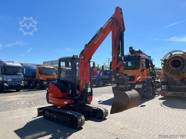 Mini excavator KUBOTA Minibagger KX 101-3a4 HI Minibagger nur 1.190h
