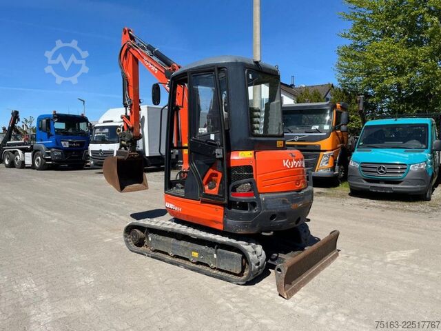 Mini excavator KUBOTA Minibagger KX 101-3a4 HI Minibagger nur 1.190h