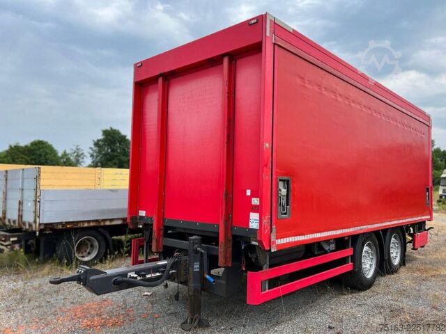 Open trailer with tarp SPIER Tandempritschenanhänger ZGL 290 Anhänger