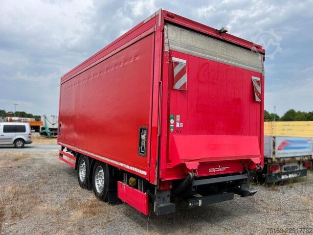 Open trailer with tarp SPIER Tandempritschenanhänger ZGL 290 Anhänger