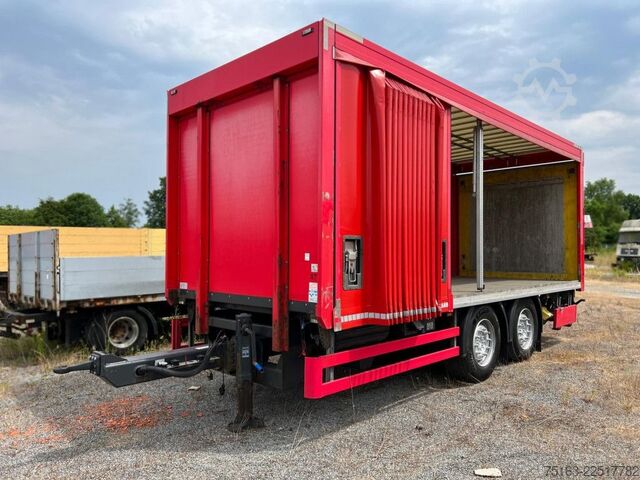 Open trailer with tarp SPIER Tandempritschenanhänger ZGL 290 Anhänger