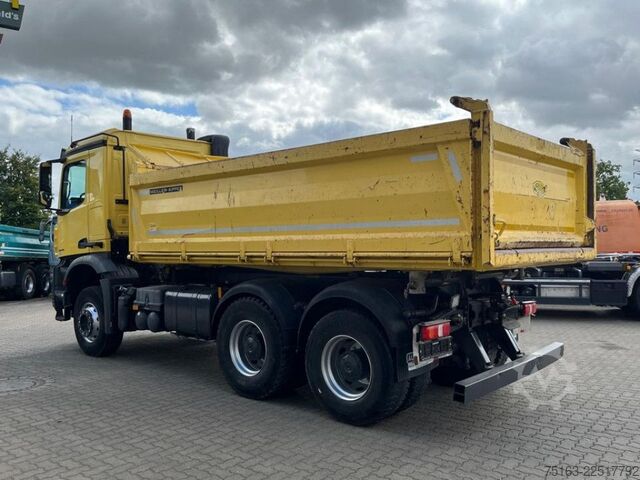 Three-sided tipper truck MERCEDES-BENZ Arocs 2648 6x4 3-Achs Kipper Meiller