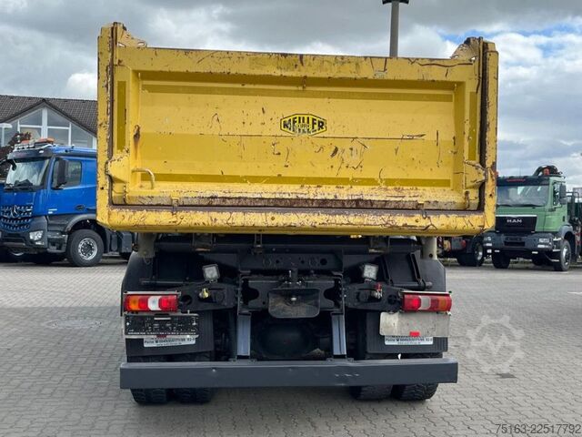 Three-sided tipper truck MERCEDES-BENZ Arocs 2648 6x4 3-Achs Kipper Meiller