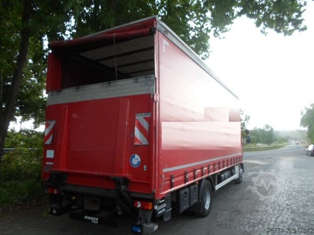 Flatbed truck with tarp VOLVO FL 280/ LBW/ EDSCHA VERDECK !!