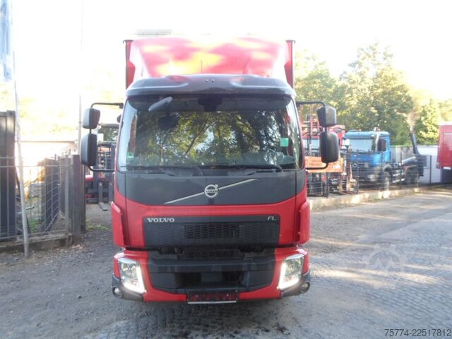 Flatbed truck with tarp VOLVO FL 280/ LBW/ EDSCHA VERDECK !!