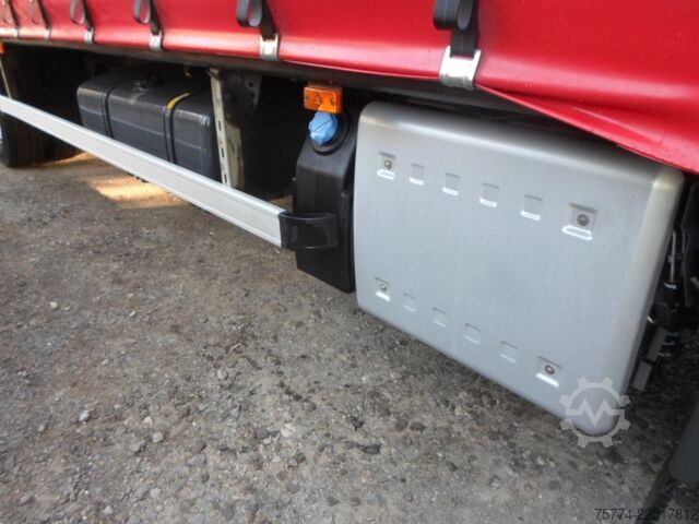 Flatbed truck with tarp VOLVO FL 280/ LBW/ EDSCHA VERDECK !!