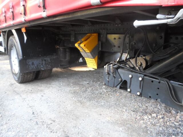 Flatbed truck with tarp VOLVO FL 280/ LBW/ EDSCHA VERDECK !!