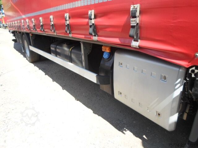 Flatbed truck with tarp VOLVO FL 280/ LBW/ EDSCHA VERDECK !!