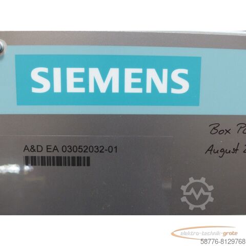 Component Siemens 6BK1000-0AE30-0AA0 Box PC 627-KSP EA X-MC SN:VPV5003073 , ohne Festplatte