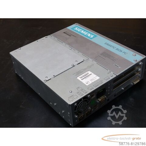 Component Siemens 6BK1000-0AE30-0AA0 Box PC 627-KSP EA X-MC SN:VPV8000779 , ohne Festplatte