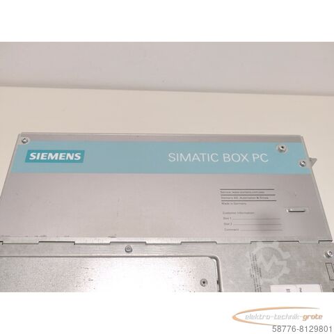 Component Siemens 6BK1000-0AE30-0AA0 Simatik Box PC 4002009 , ohne Festplatte