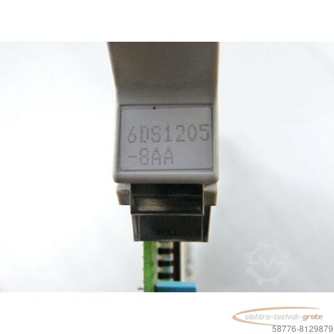 Component Siemens 6DS1205-8AA Teleperm SN C3 051344
