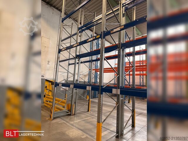 Heavy-duty shelf ca. 14,20 lfm BITO P4 Palettenregale H:680cm, 3000kg Fachlast, Hochregale