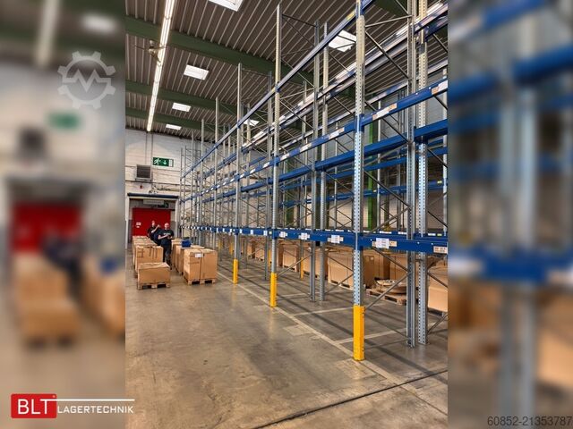 Heavy-duty shelf ca. 14,20 lfm BITO P4 Palettenregale H:680cm, 3000kg Fachlast, Hochregale