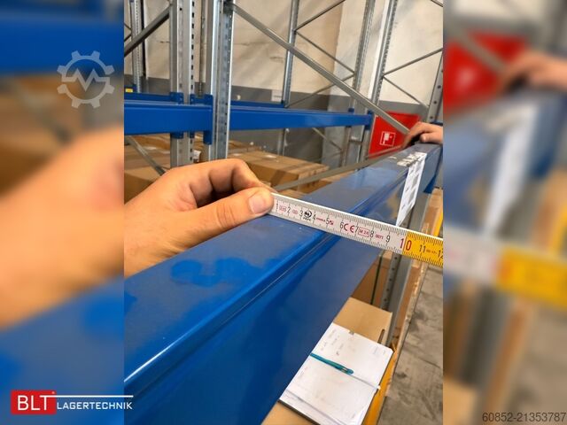 Heavy-duty shelf ca. 14,20 lfm BITO P4 Palettenregale H:680cm, 3000kg Fachlast, Hochregale