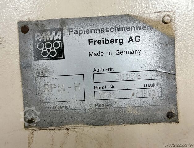Rollenpapierverpackungsanlage PAMA Freiberg AG RPM-H