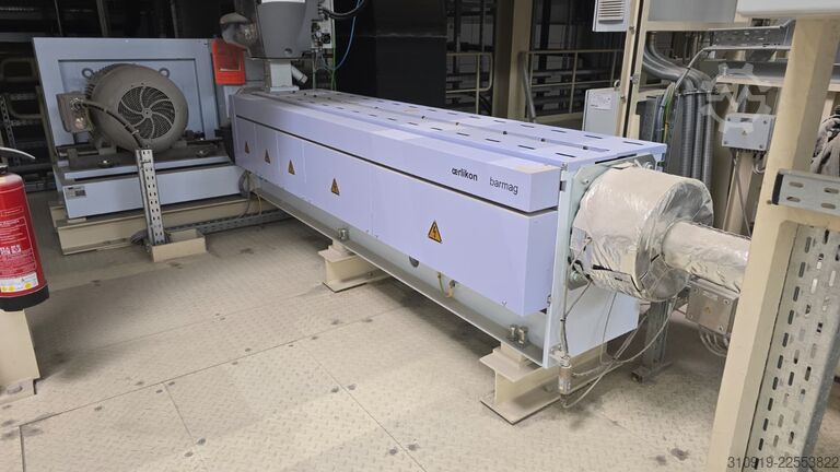 Spinnextruder Oerlikon Barmag 9E10 Spinning Extruder – BBE P13000